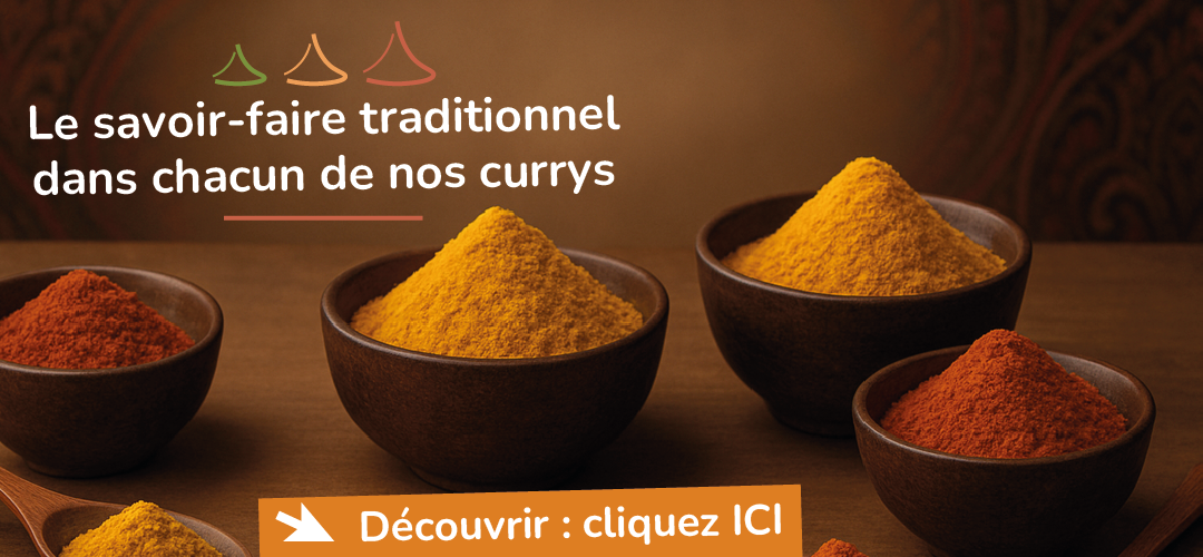 Epices du Monde - Le savoir faire traditionnel dans chacun de nos currys image de plsuieurs épices